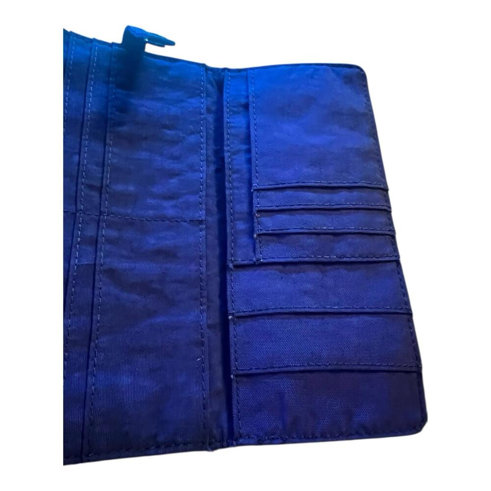 New With Tag Kipling Teddi Light Weight Organizer True Blue Wallet - Picture 5 of 10
